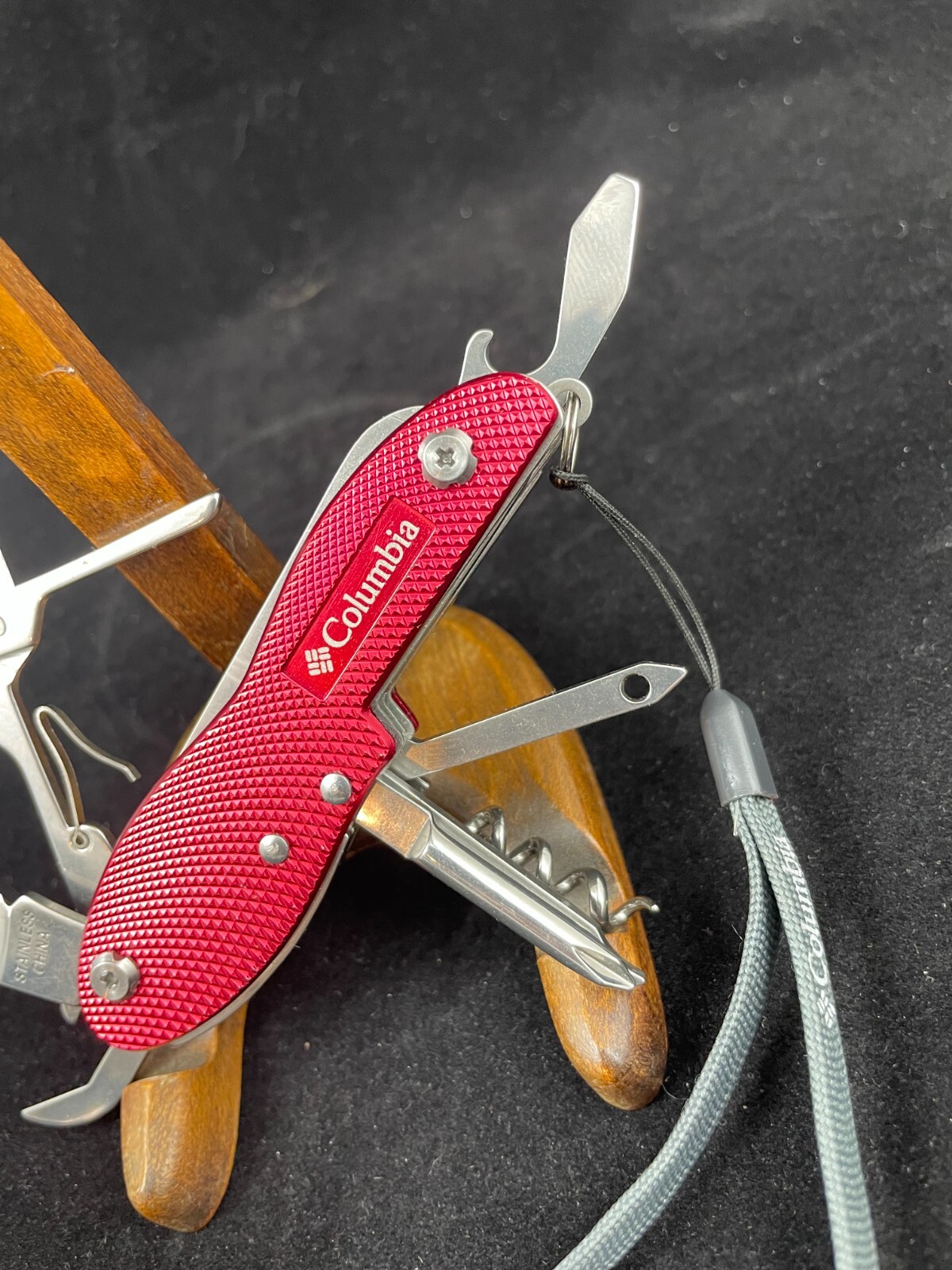 COLUMBIA 10 Function Pocket Tool Knife Scissors Multi-Tool