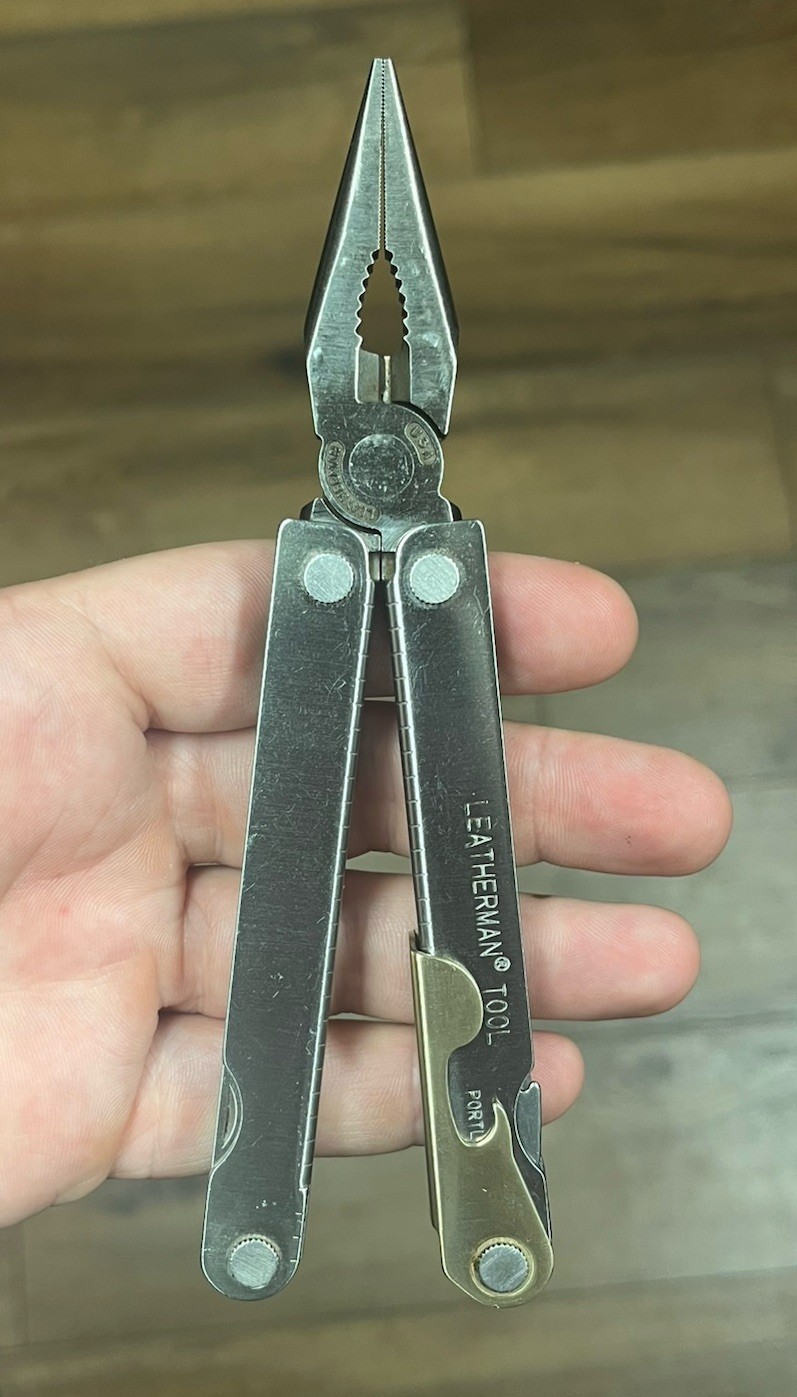 Leatherman Flair Multi Tool Folding Knife Corkscrew Rare 1999 Retired