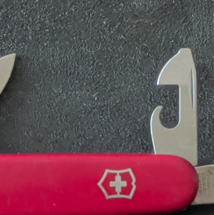 Victorinox Officer Suisse Swiss Army Multi-Tool Knife 10-Tool Red Lanyard