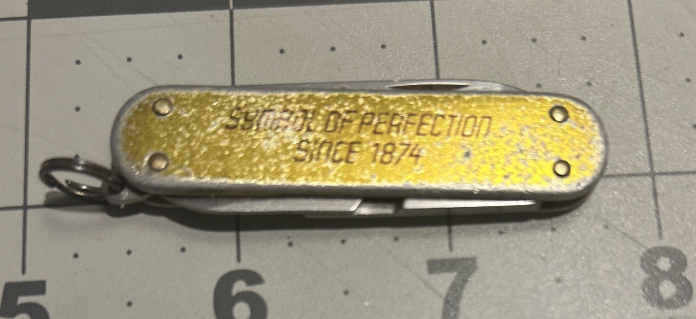 Victorinox Piaget Watches Symbol Of Perfection 58mm Alox Classic SAK Knife