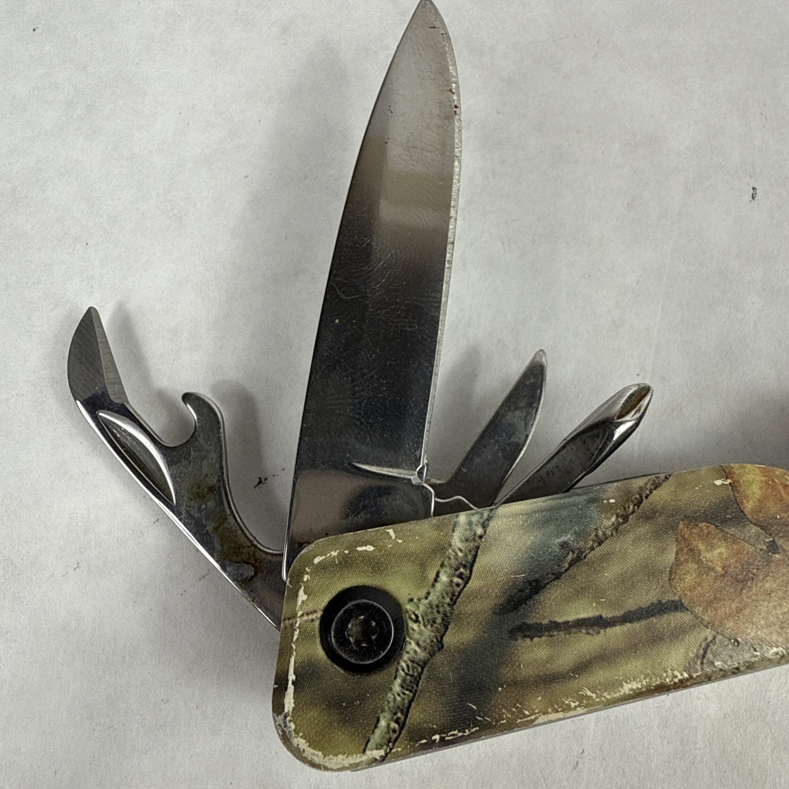 Camo Multi Tool Mossy Oak & Ozark Trail *See Photos Read