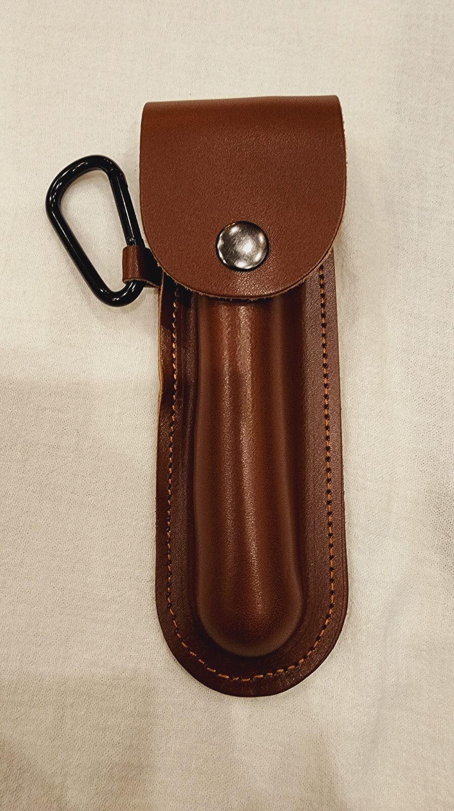 Outdoor EDC 2 pcs Tool Set Real Leather Holster + Manual Woodworking Drill