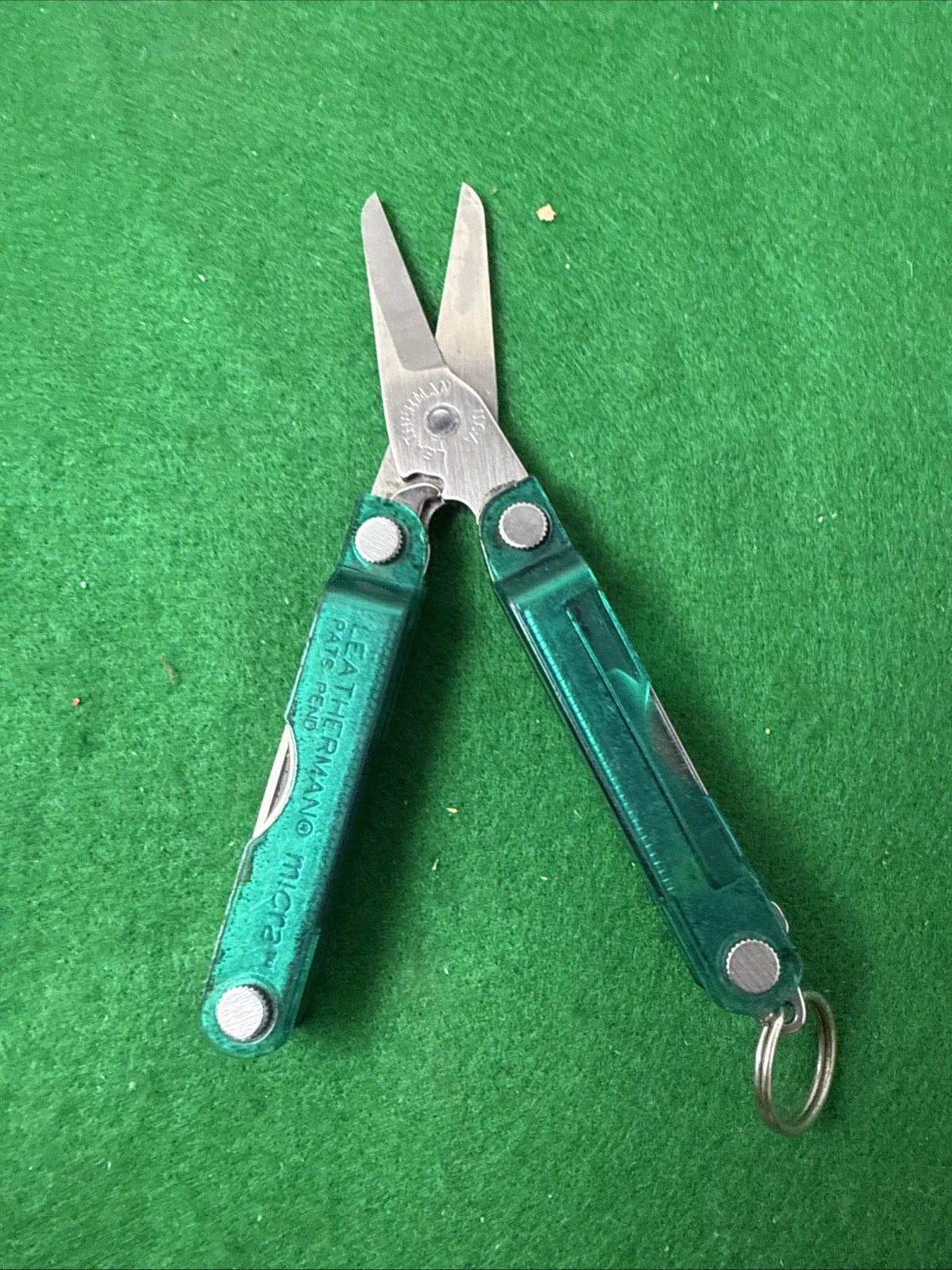 Leatherman Micra Multitool – Stainless Steel – Pat. Pending – Green