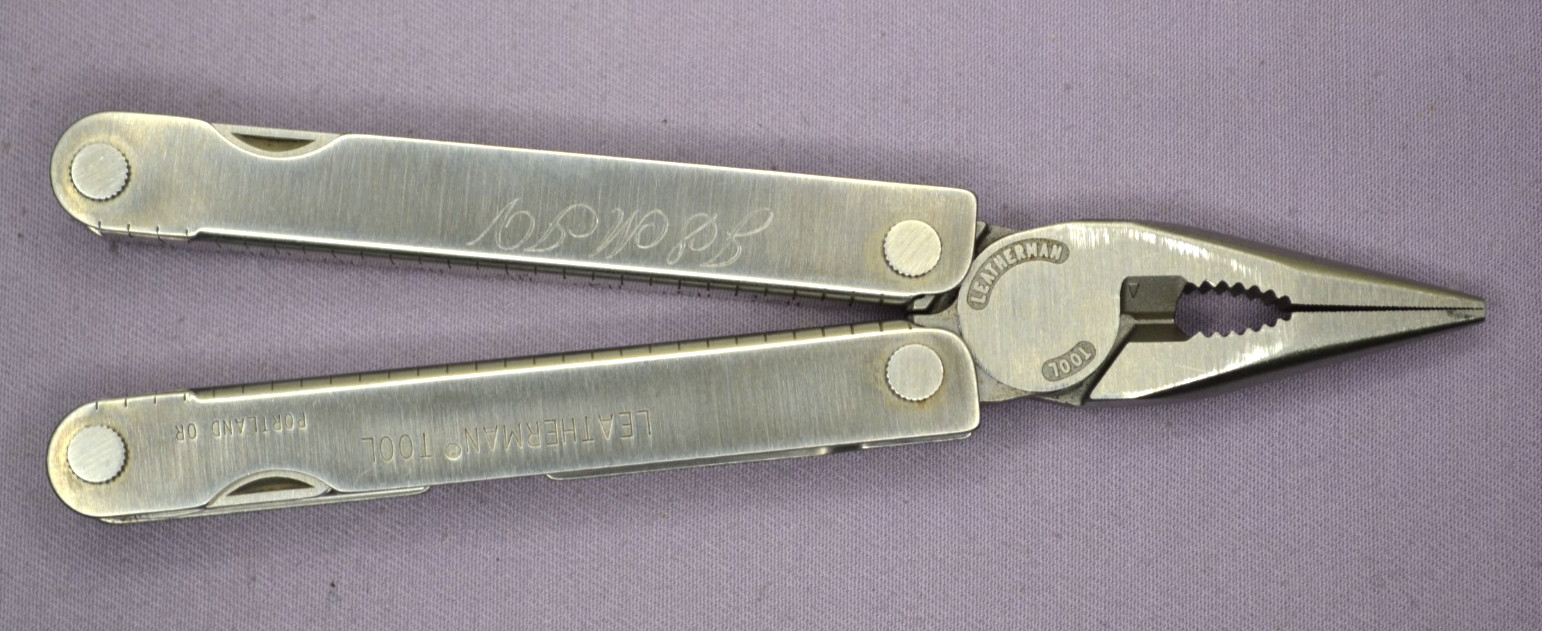Vintage Leatherman Tool Multi-Tool Pocket Survival Tool Knife USA — Excellent