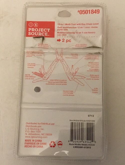 Project Source 12-in-1 Multi-Tool