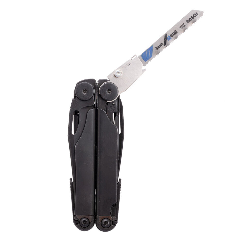 Stainless steel Saw T-Shank Holder with Thumb Grip for Leatherman TTI Wave