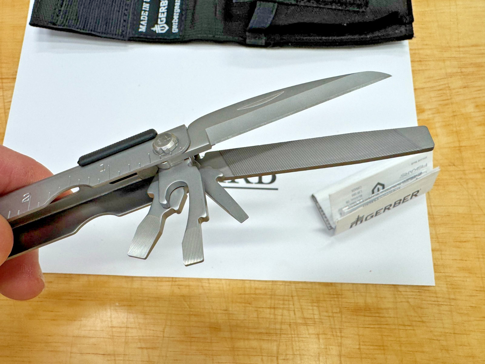 Gerber Tools USA Stainless Steel Needle Nose Multiplier Multi-Tool MP600 NEW