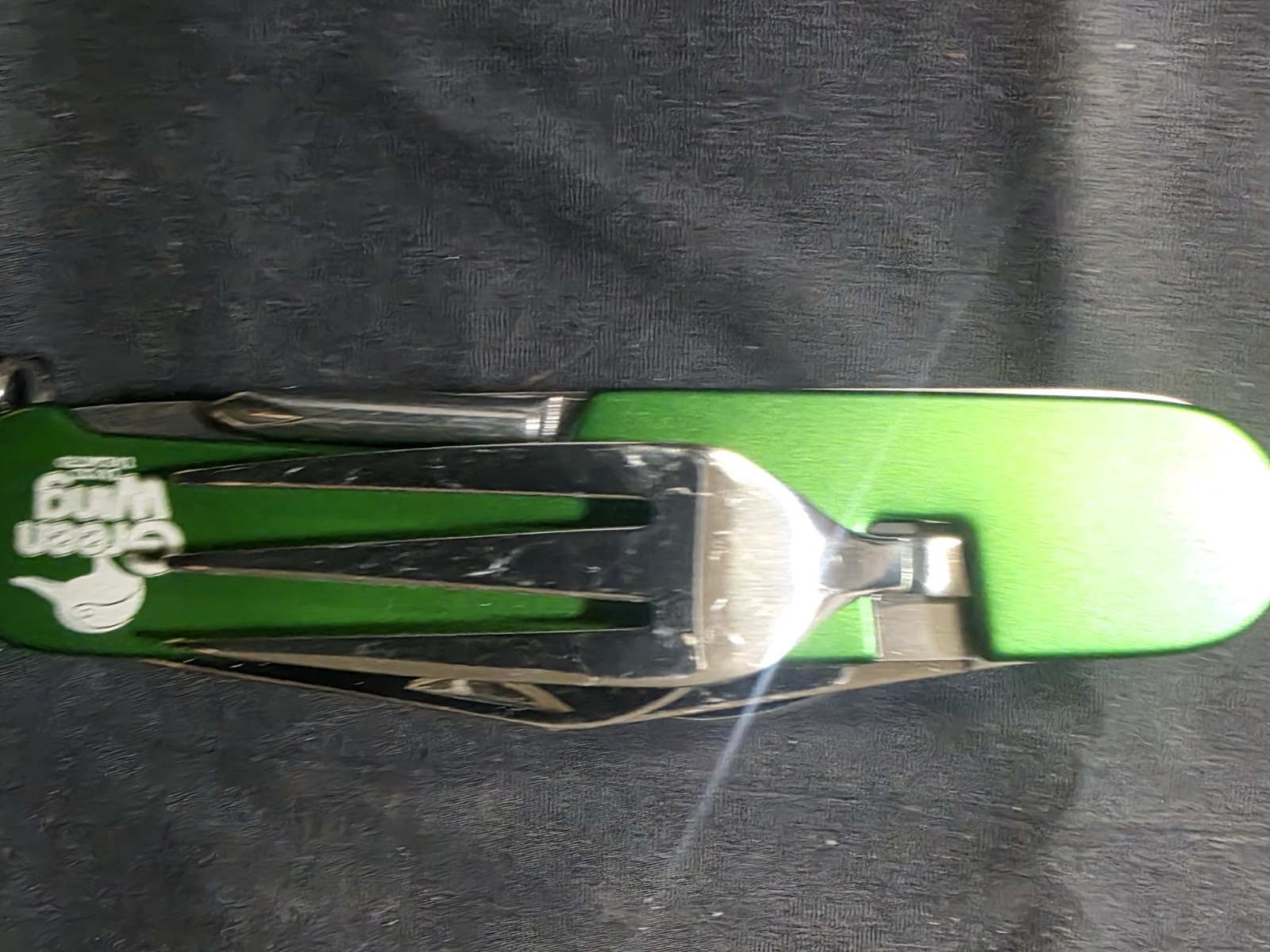 Green Wing USA 4-in-1 Camping Utensil Multi-Tool Knife/Fork/Spoon w/ Sheath