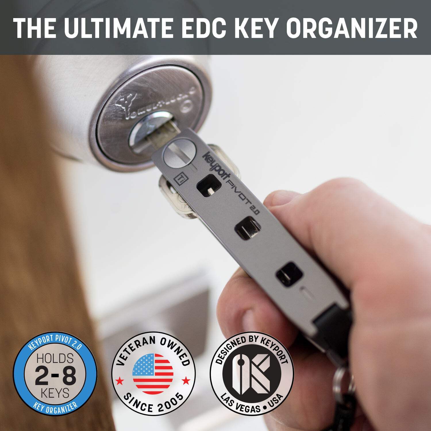 Keyport Pivot 2.0 – Titanium