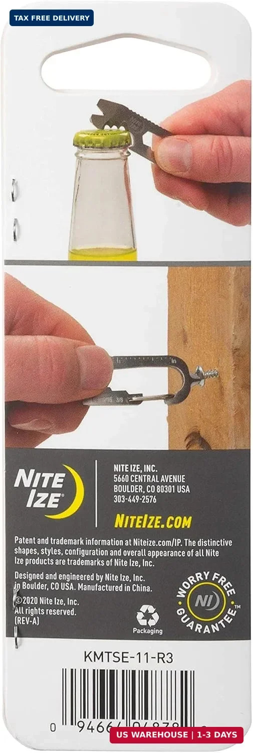 Nite IZE KMTSE-11-R3 DoohicKey Keychain Multi Tool