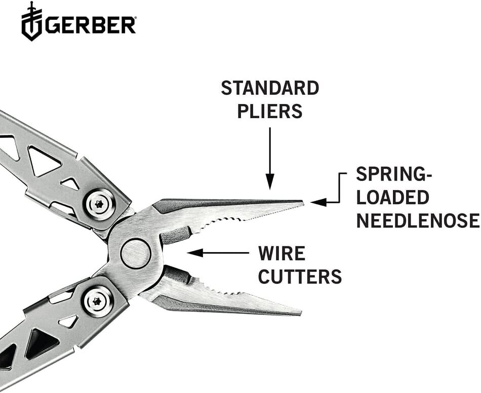 Gerber Gear 30-001364N Suspension-NXT, 15-in-1 Multitool Knife, Multi Color