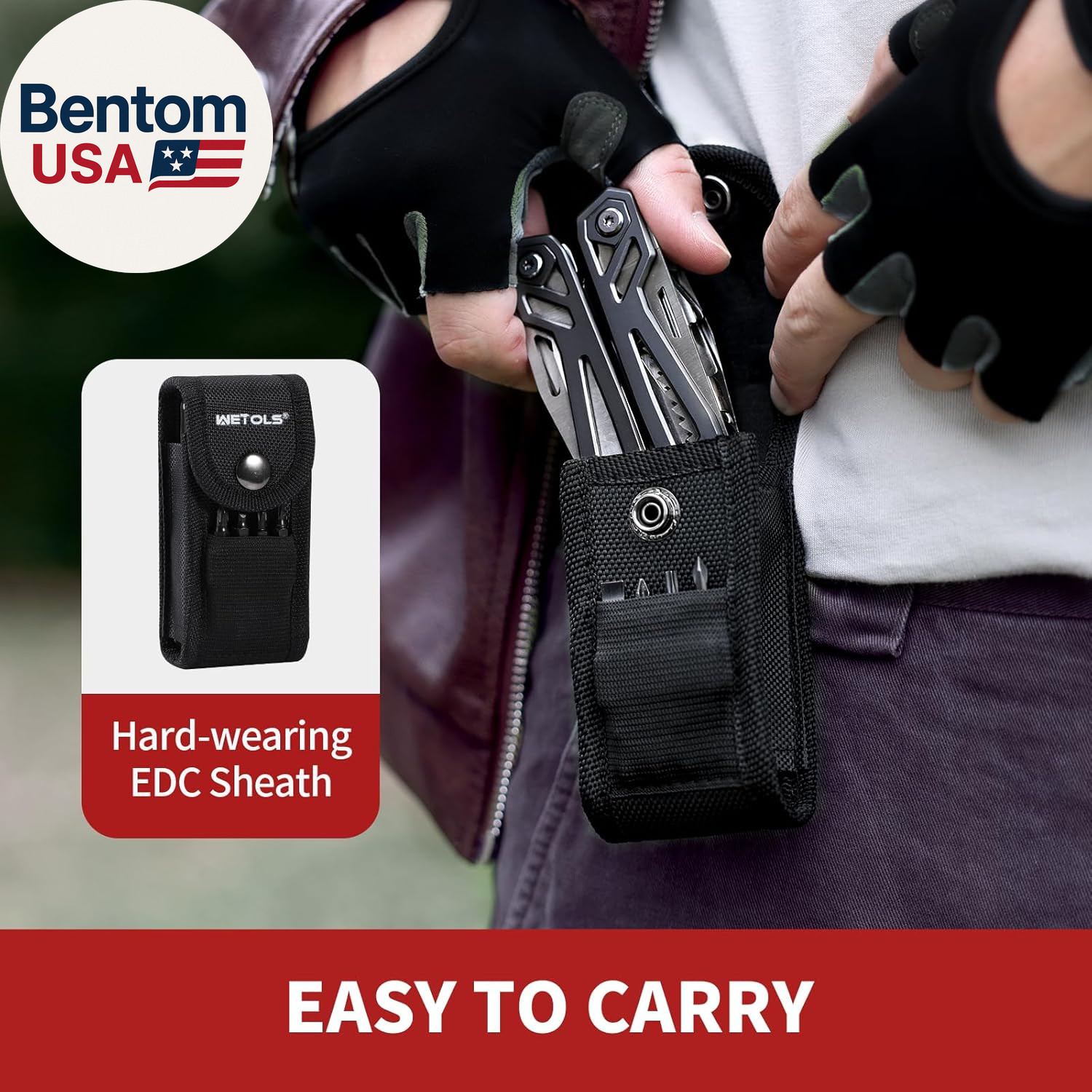 Father‘S Day Gifts for Men Dad Him, 21-In-1 Multitools with Pocket Knife, Stain