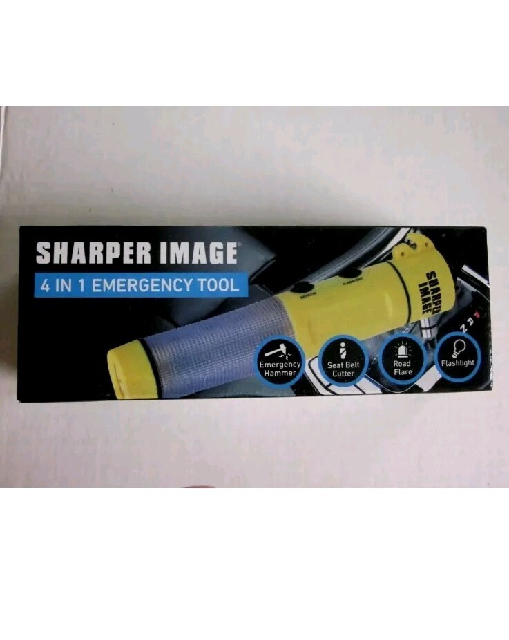 Sharper Image SI-AA1 Auto 4 in 1 Emergency Tool – NEW