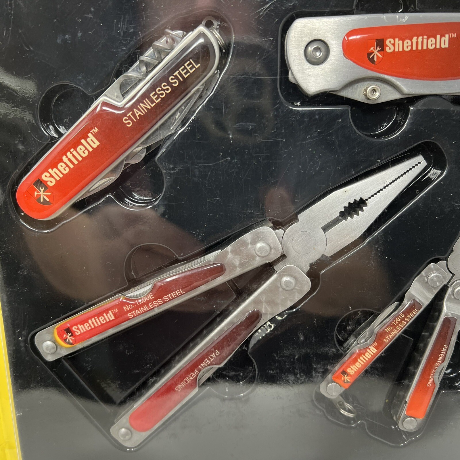 Sheffield 6 Piece Multi Function Tool Kit with Belt Pouch Included NEW IN PKG.