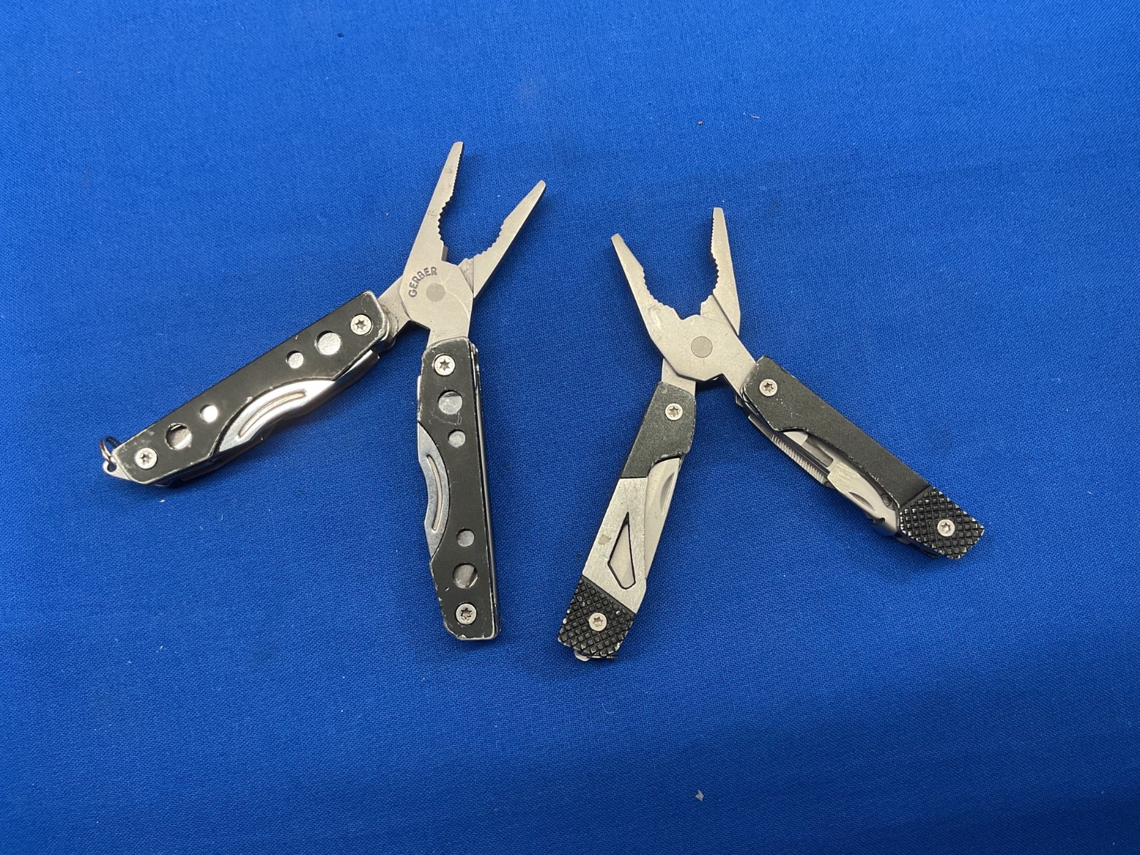 Gerber Vise and Clutch Mini Multi Tool Knife Pliers Lot of 2 Tools