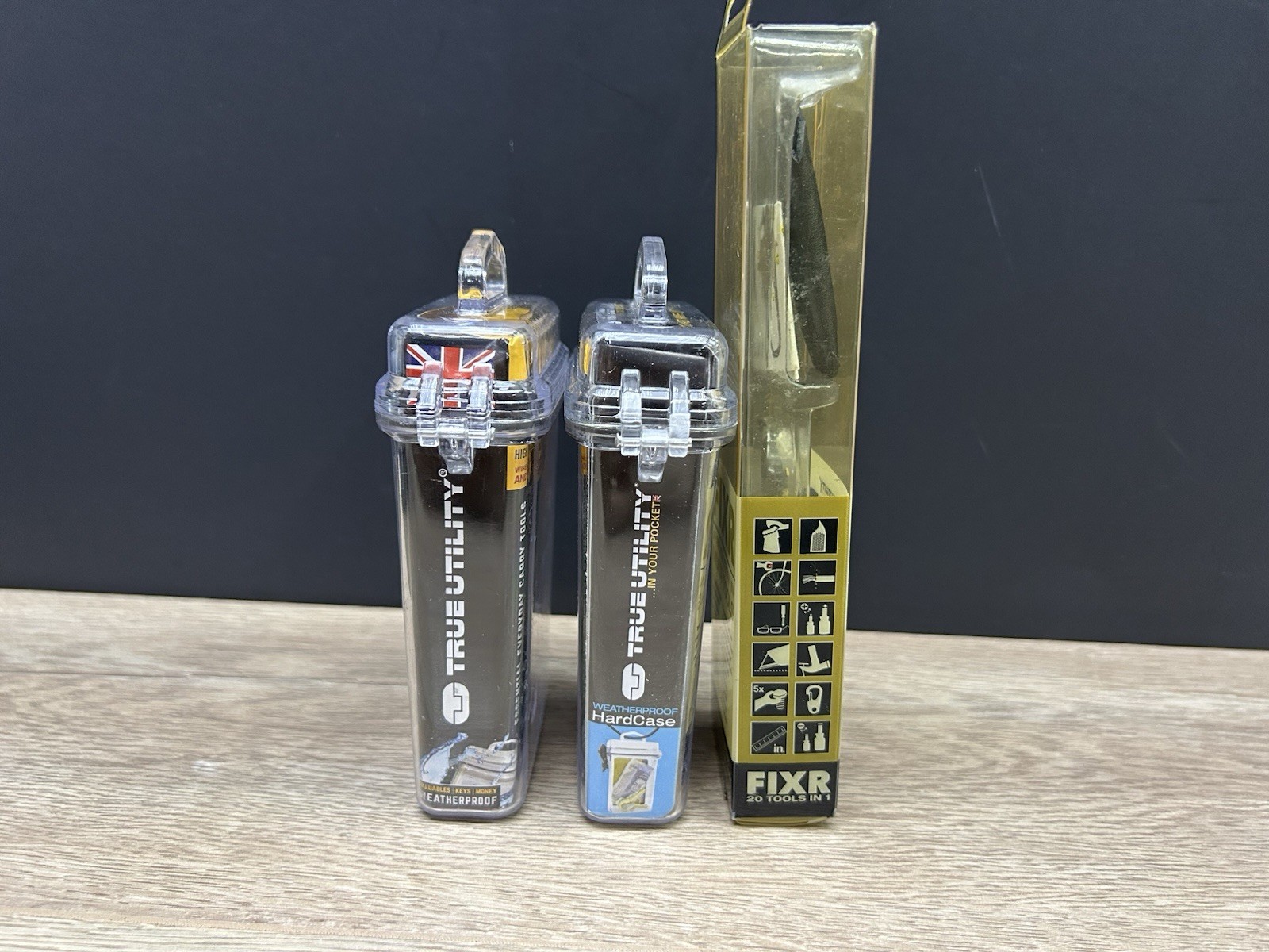 True Utility SmartKnife+ FIXR ClipTool Multi-tool Lot Of 3 New