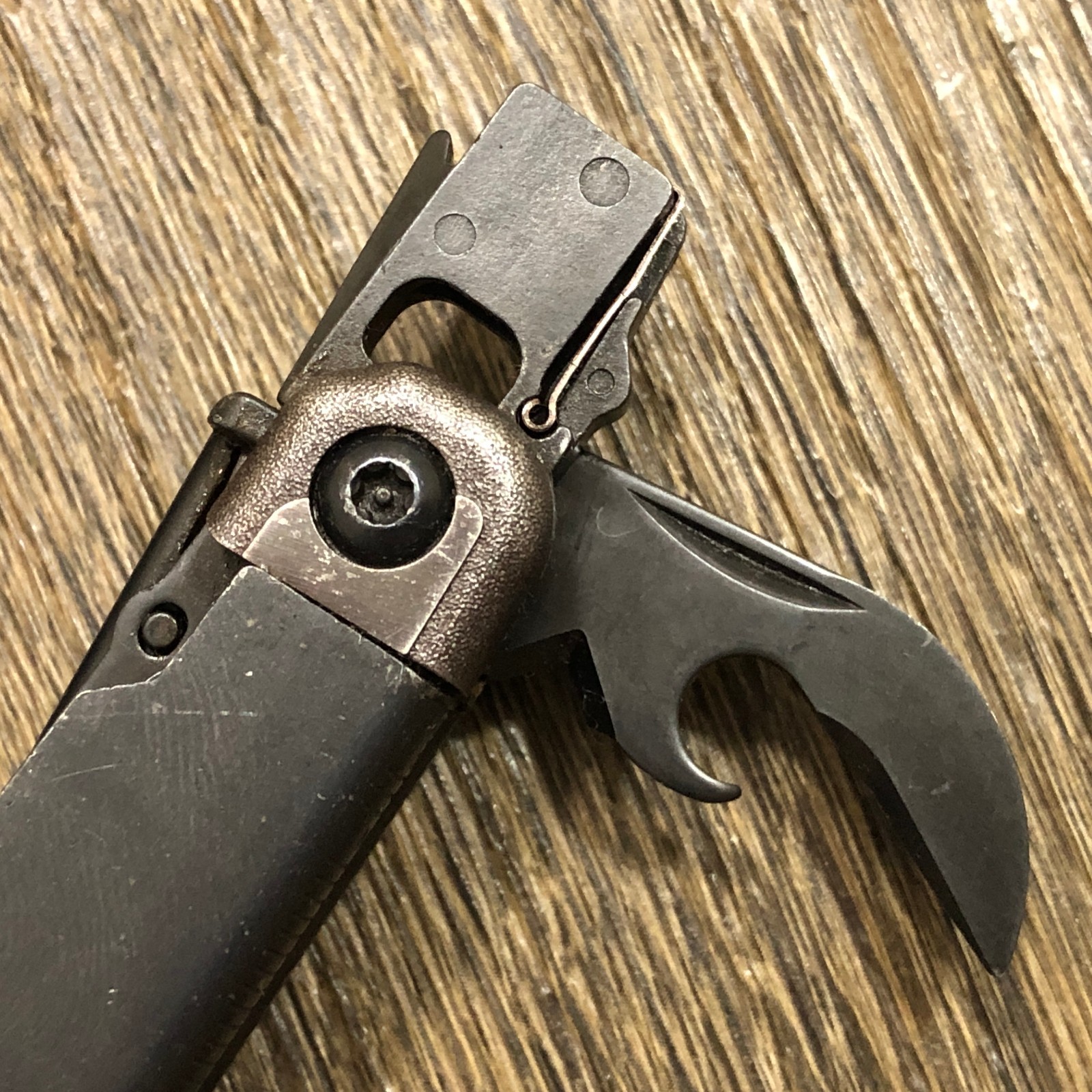2008 Leatherman USA Surge Black Oxide Folding Multi-Tool Pliers & MOLLE Sheath
