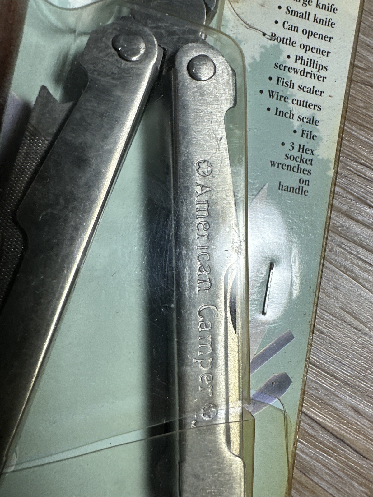 American Camper Stainless Steel Multi-Purpose Tool Kit w/Carrying Case (#1A)