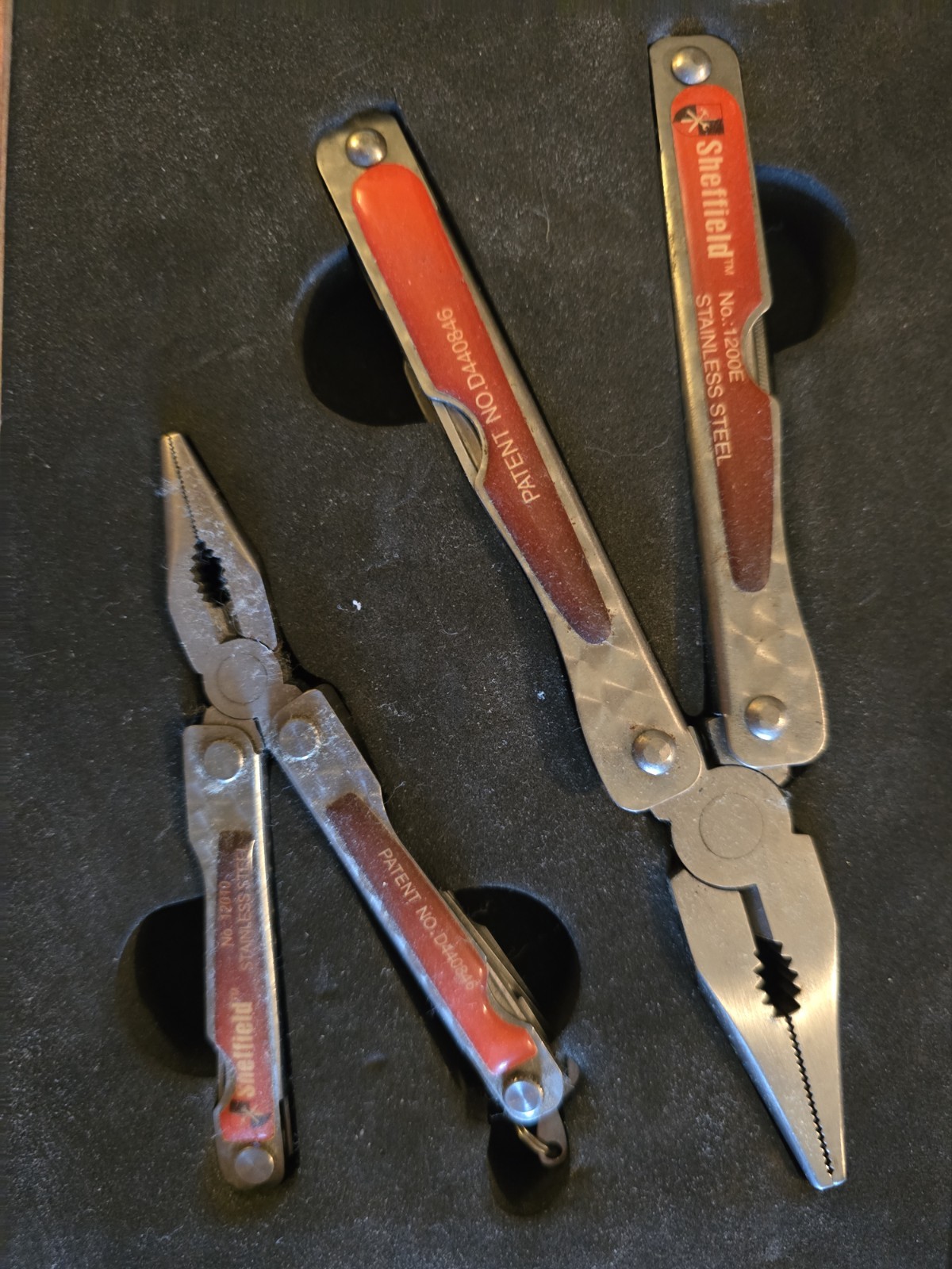Sheffield Multitool Set 4 Piece Missing 2 Pieces Stainless Steel Original Box
