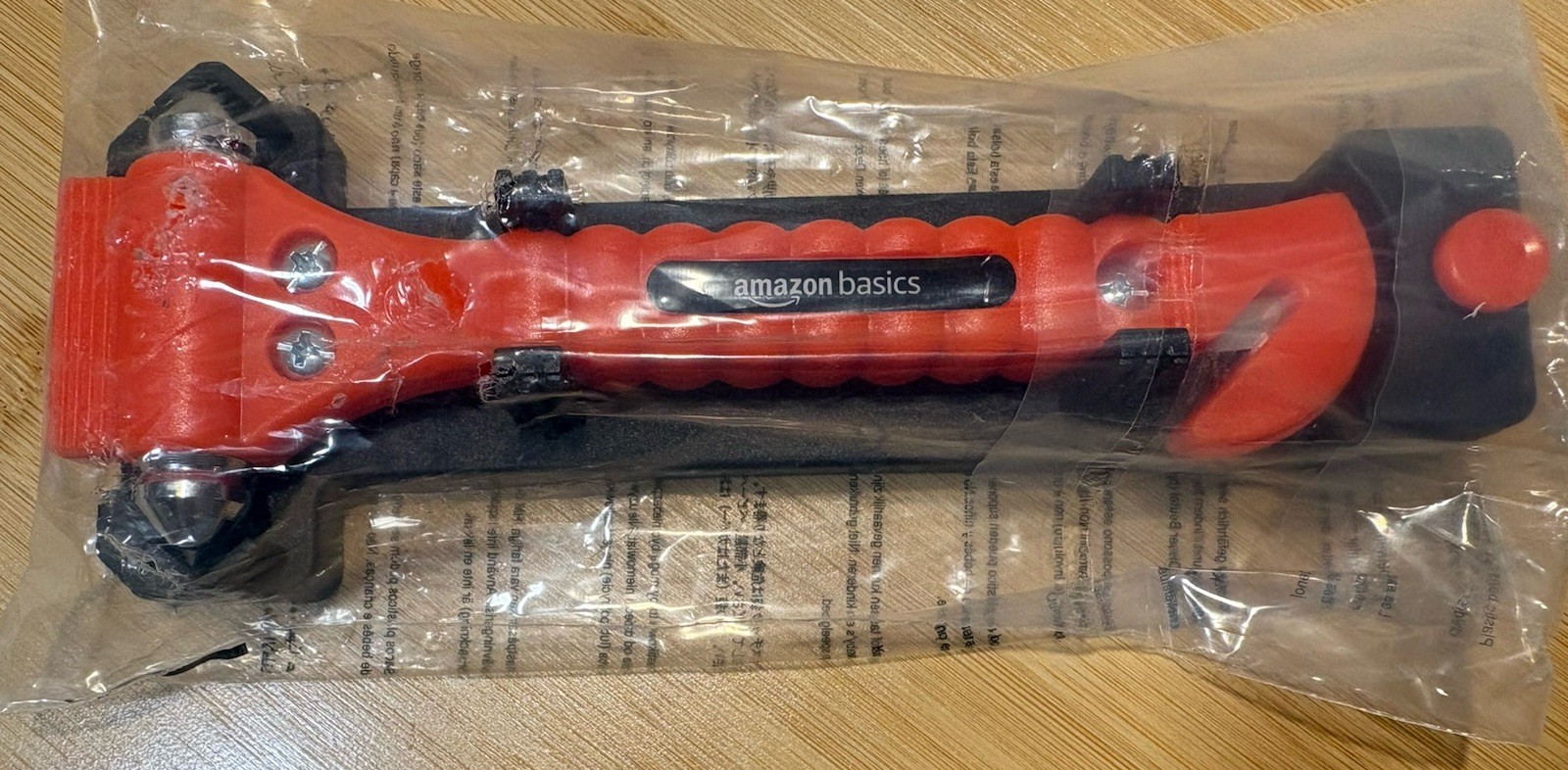2 In 1 Emergency Seat Belt Cutter and Window Glass Hammer Tool New