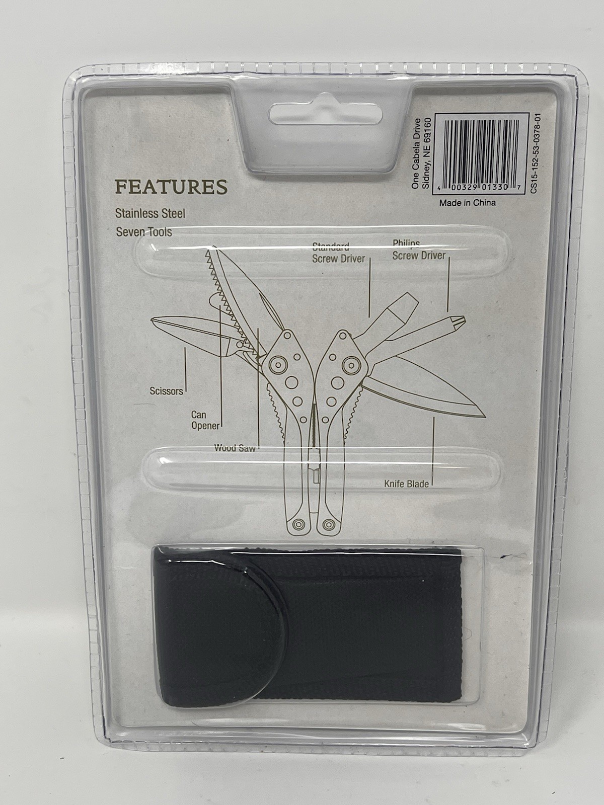 New Cabela’s Multi-Tool with Nylon Sheath