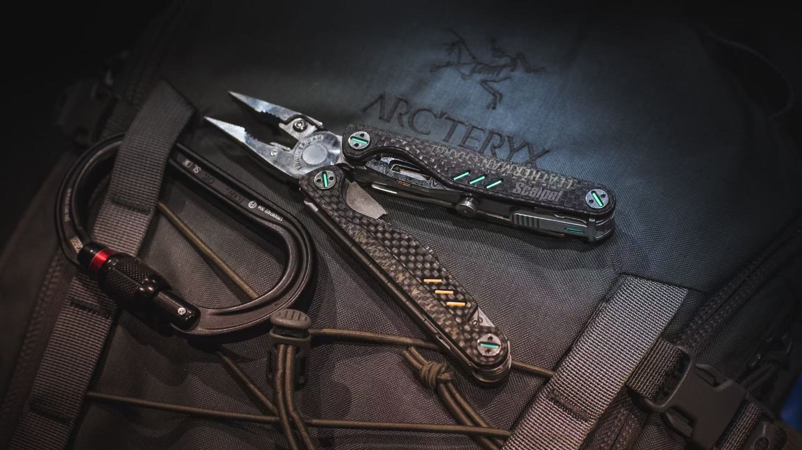 CNC Carbon Fiber Modular Handle Scale Kit for Leatherman Charge+ | Lightweight
