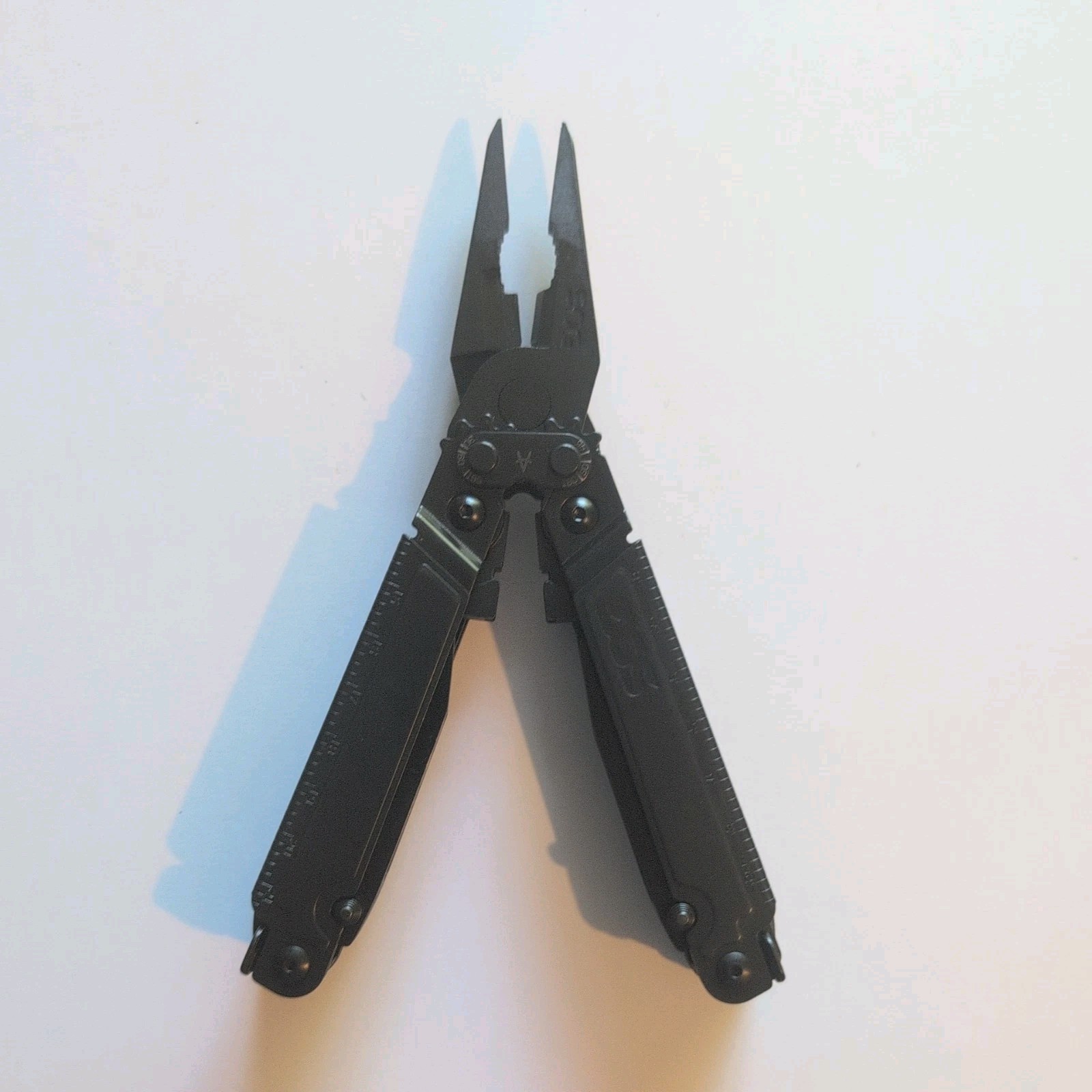 SOG Power Access Assist Solid Black 12-Function Multi-Tool Pliers – PA3002-CP