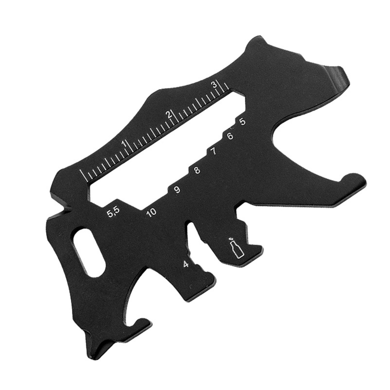 Multitool Keychain Bike Spoke Key Bottle Opener Keychain Multifunctional