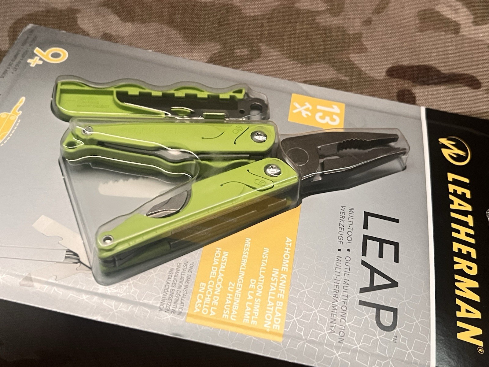 Leatherman Leap – Green – New in Pack – Collectibles, Retired.