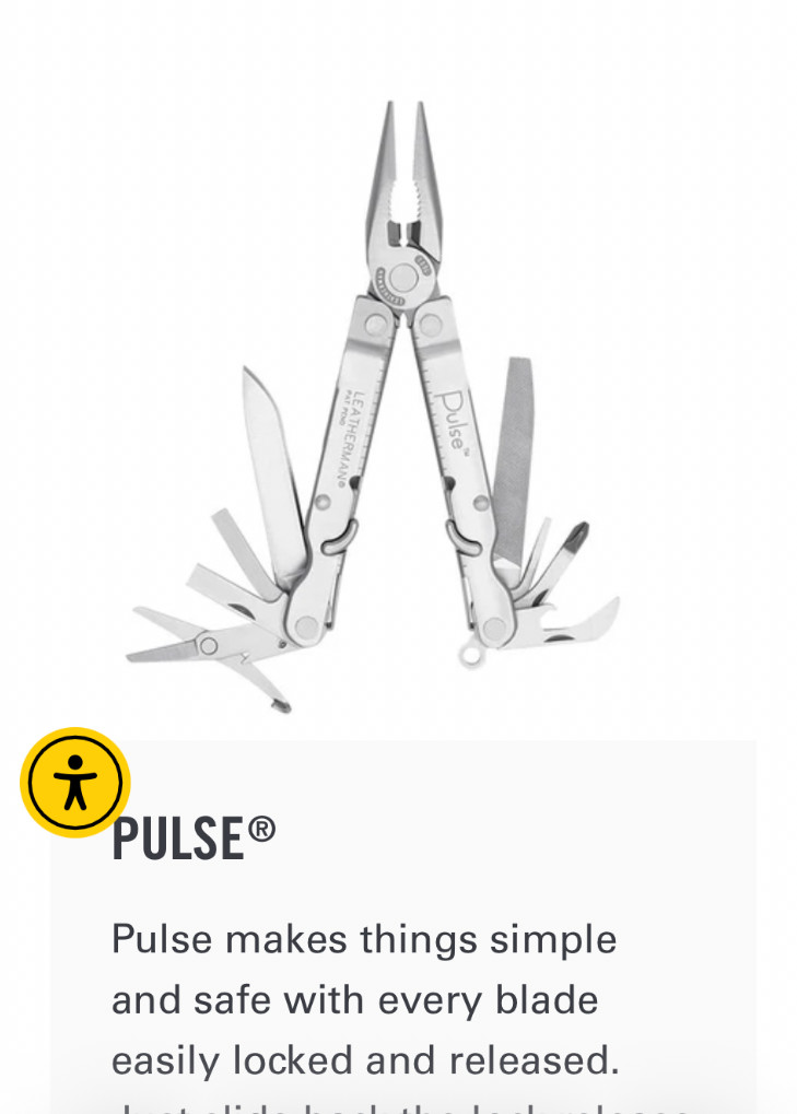 NEW SEALED Leatherman Pulse Multi-Tool Stainless Steel Silver Leather Pouch RARE