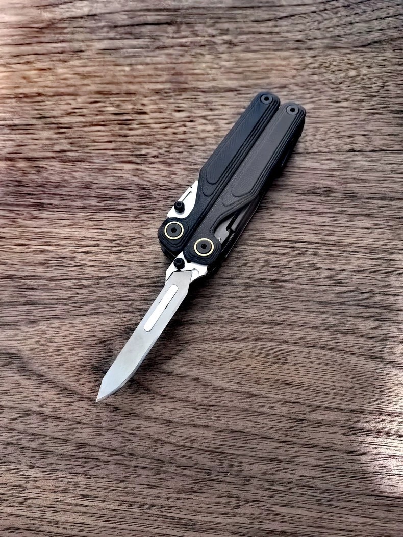 Scalpel Adapter for Leatherman WAVE ALPHA-FITS Disposable Blades,Surgical Handle