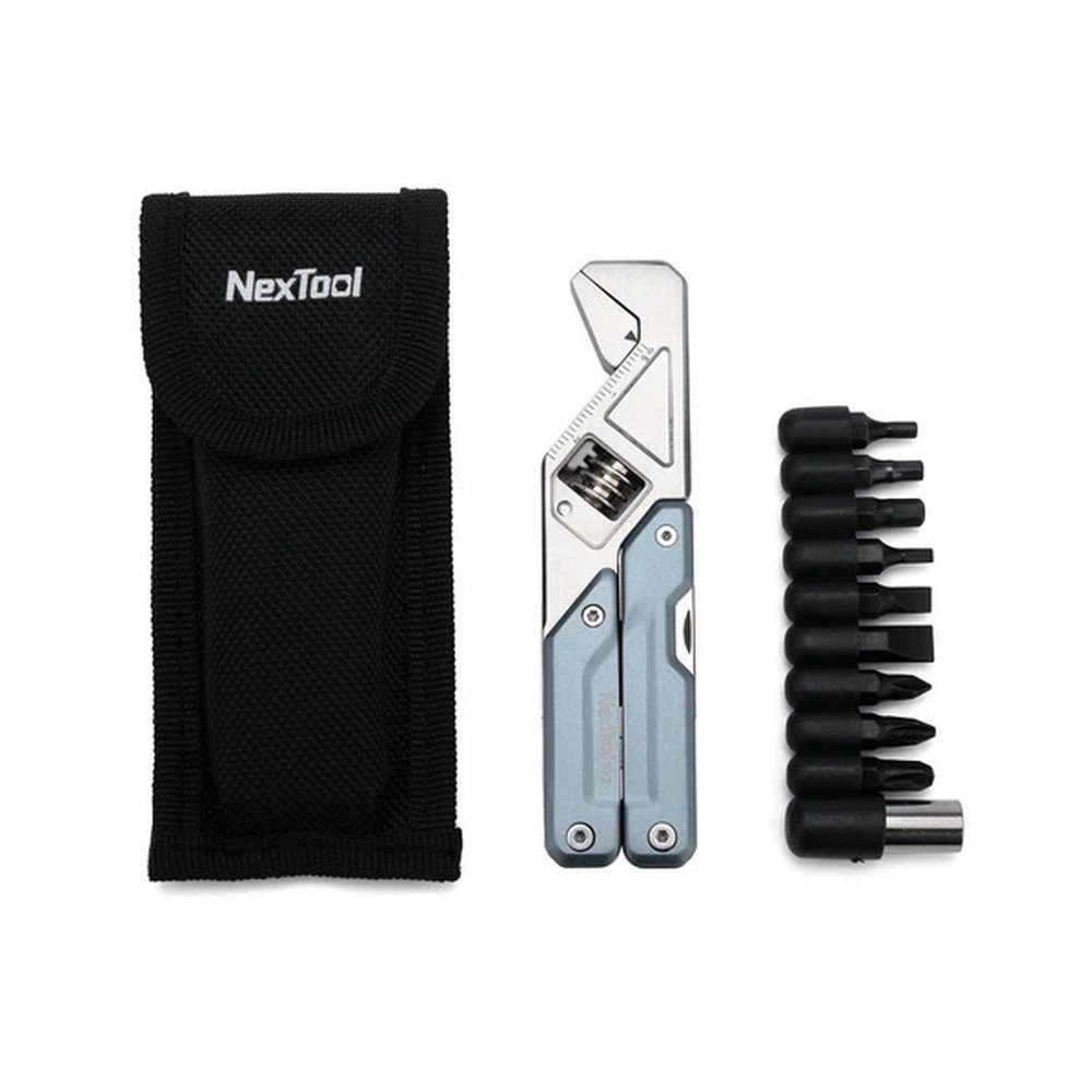 NexTool W2 Light Wrench Multitool Standard Tool Blue Stainless Handle – NE20293A