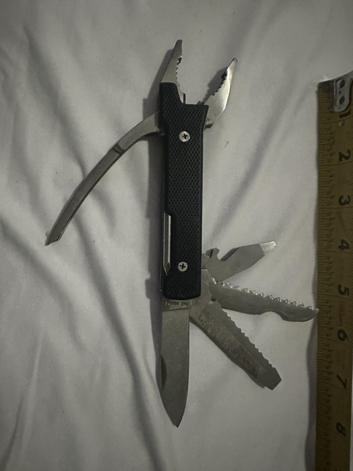 Vintage Heavy Duty Pocket Mechanic Multi Tool 6” Closed