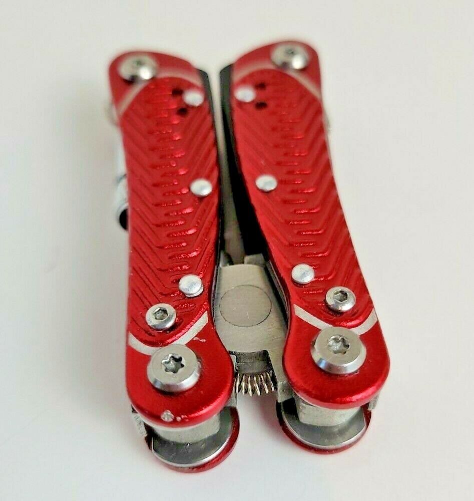 Red Metal XGEAR Multi-Tool for Key Ring – 3″ Long