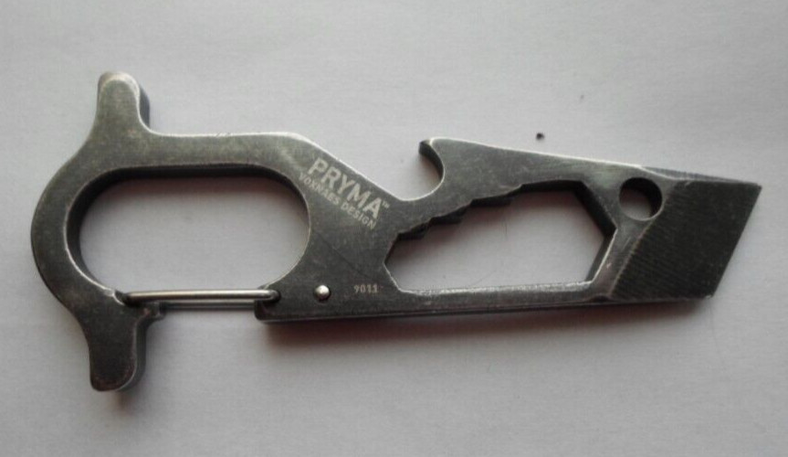 CRKT 9011 Pryma Tool Pocket Multi-Tool Steel Stonewash Voxnaes Design