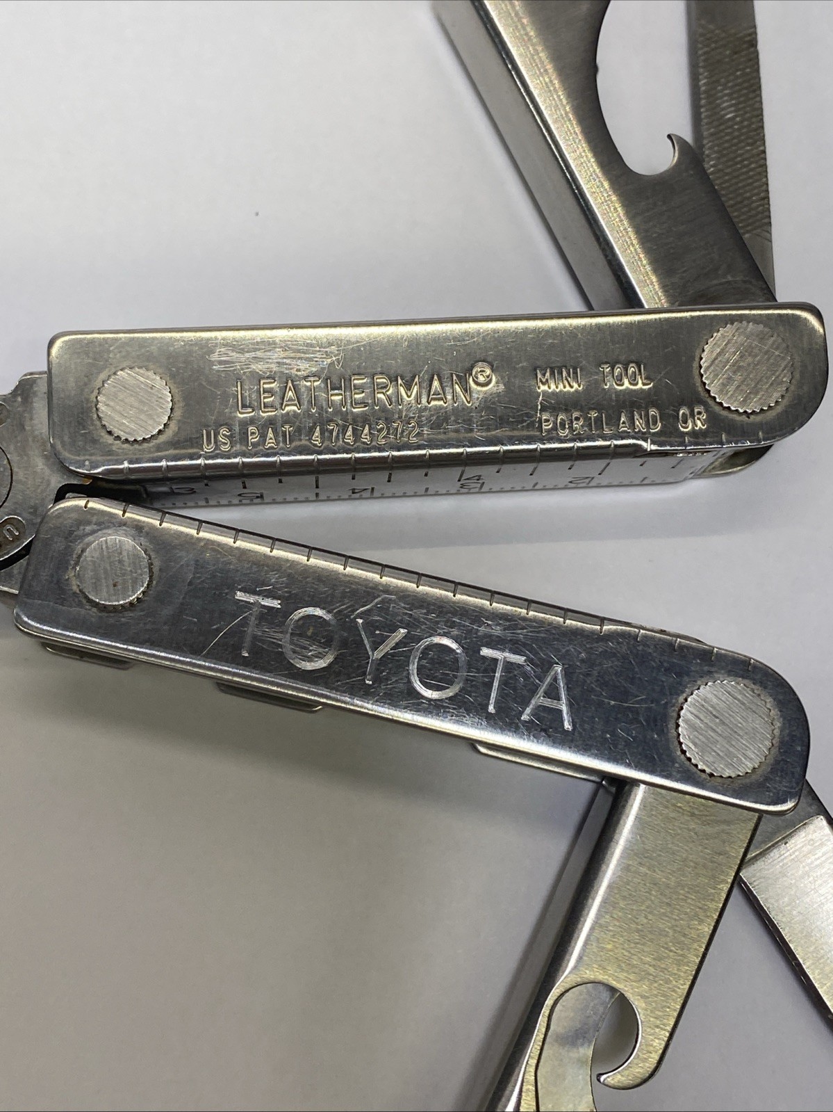 Vintage Leatherman USA Mini Tool Multi Tool Original Sheath Case Discontinued