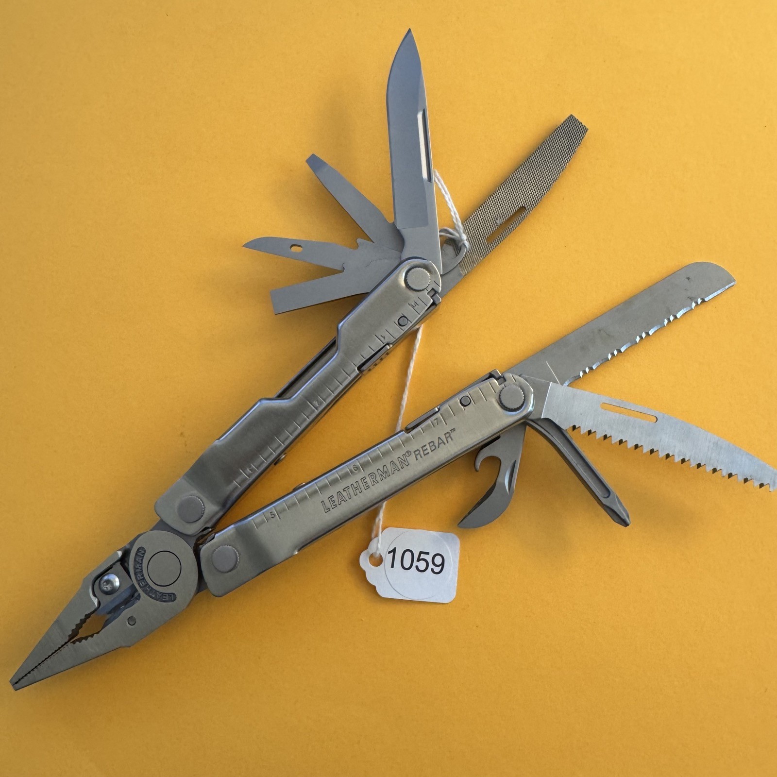 Leatherman Rebar Plier Multi-Tool Pocket Knife Nylon Sheath Stainless EDC #1059