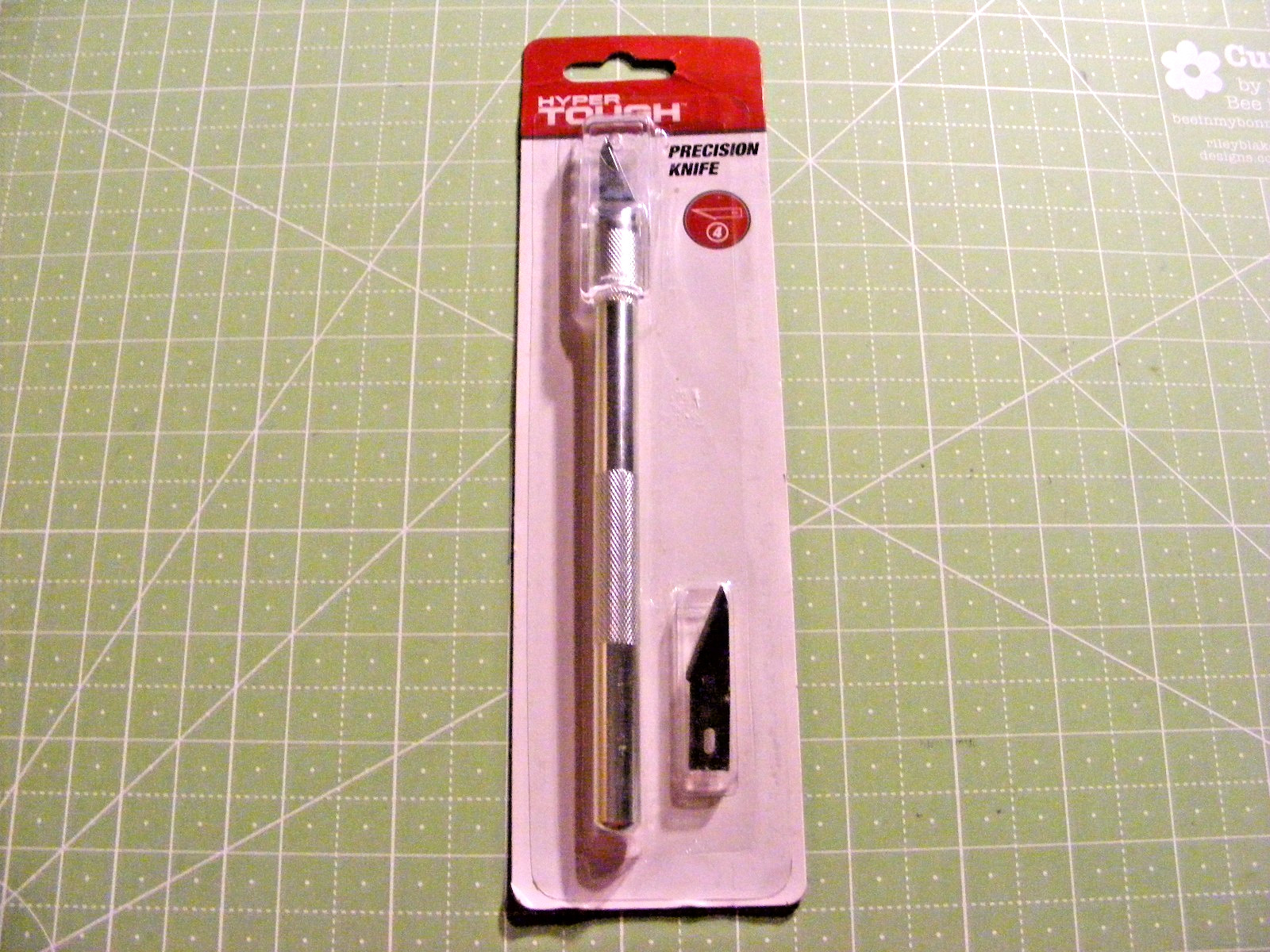 Hyper Tough Precision Knife w/ 4 Refill Blades New