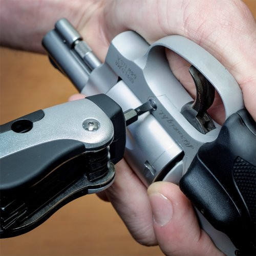Black Multitool Gun Tool 18 in 1 for Rifles and Shotguns with Ergonomic Grip