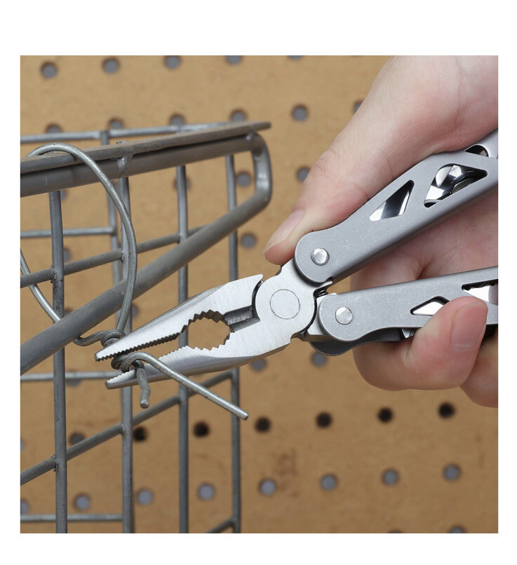 Ozark Trail 12-In-1 Multi-Tool Screwdriver Knife Pliers Saw w/ Sheath Ships Fast
