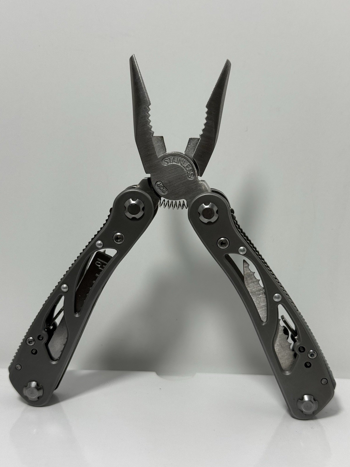 Used Winchester Multi-Tool Stainless Steel with Sheath & 1/4 Drive & Bits