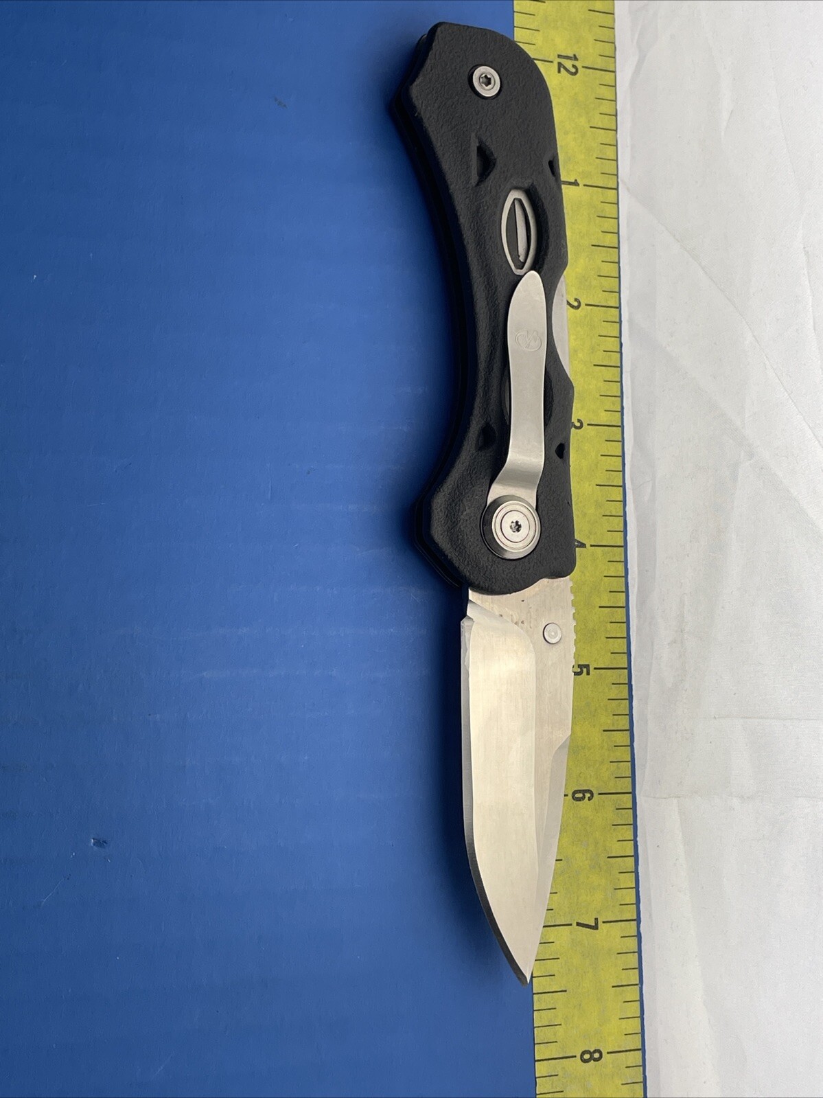 Rare! Leatherman K500X Knife-Multitool 154CM Folder Lockback Knife w/Carabiner