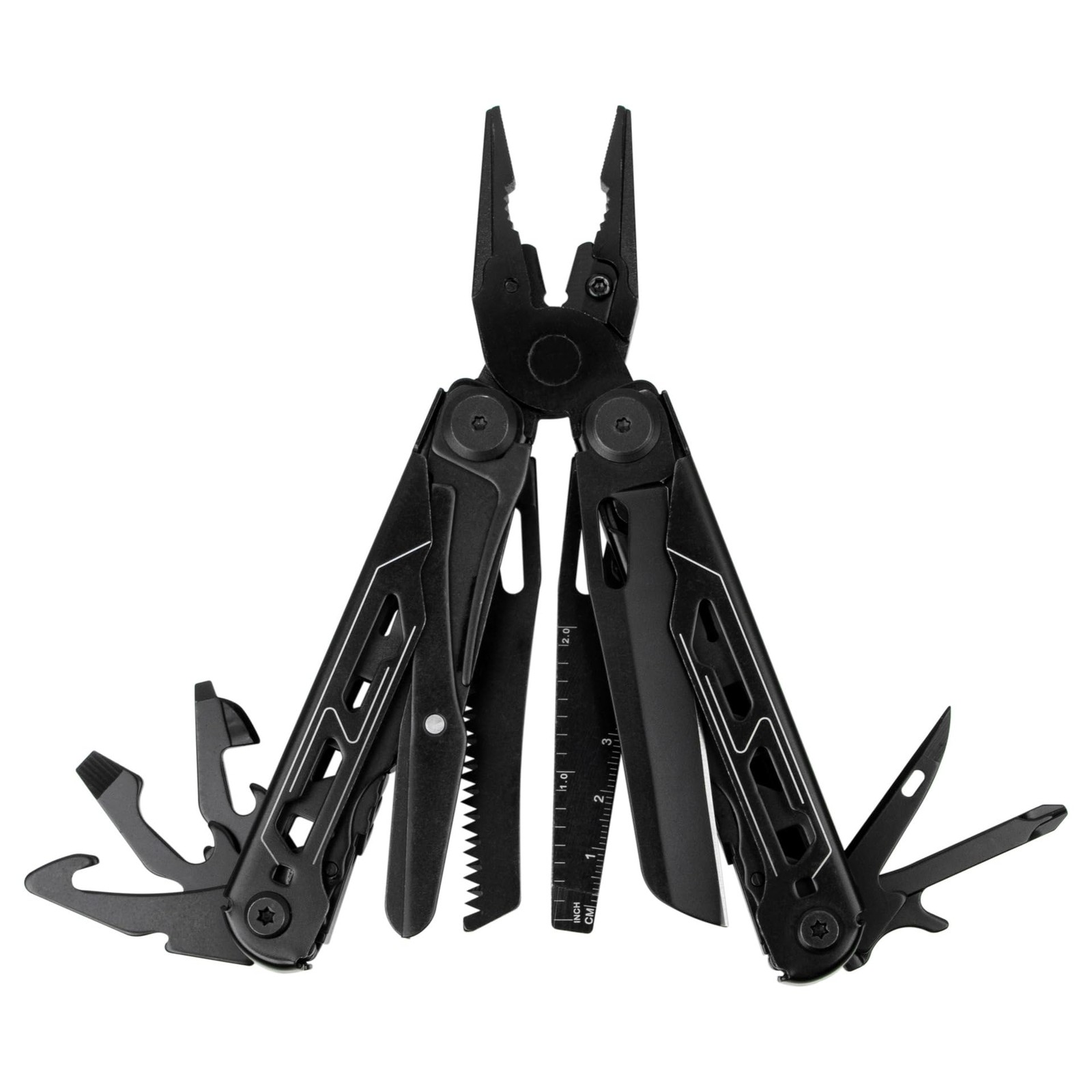 Multitool 28 in 1 Multi Tool Pliers with Pocket Knife, Bottle Opener, Saw, ED…