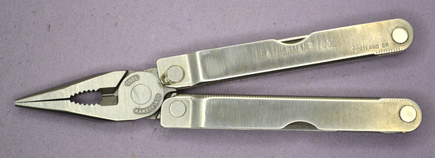 Vintage Leatherman Tool Multi-Tool Pocket Survival Tool Knife USA — Excellent