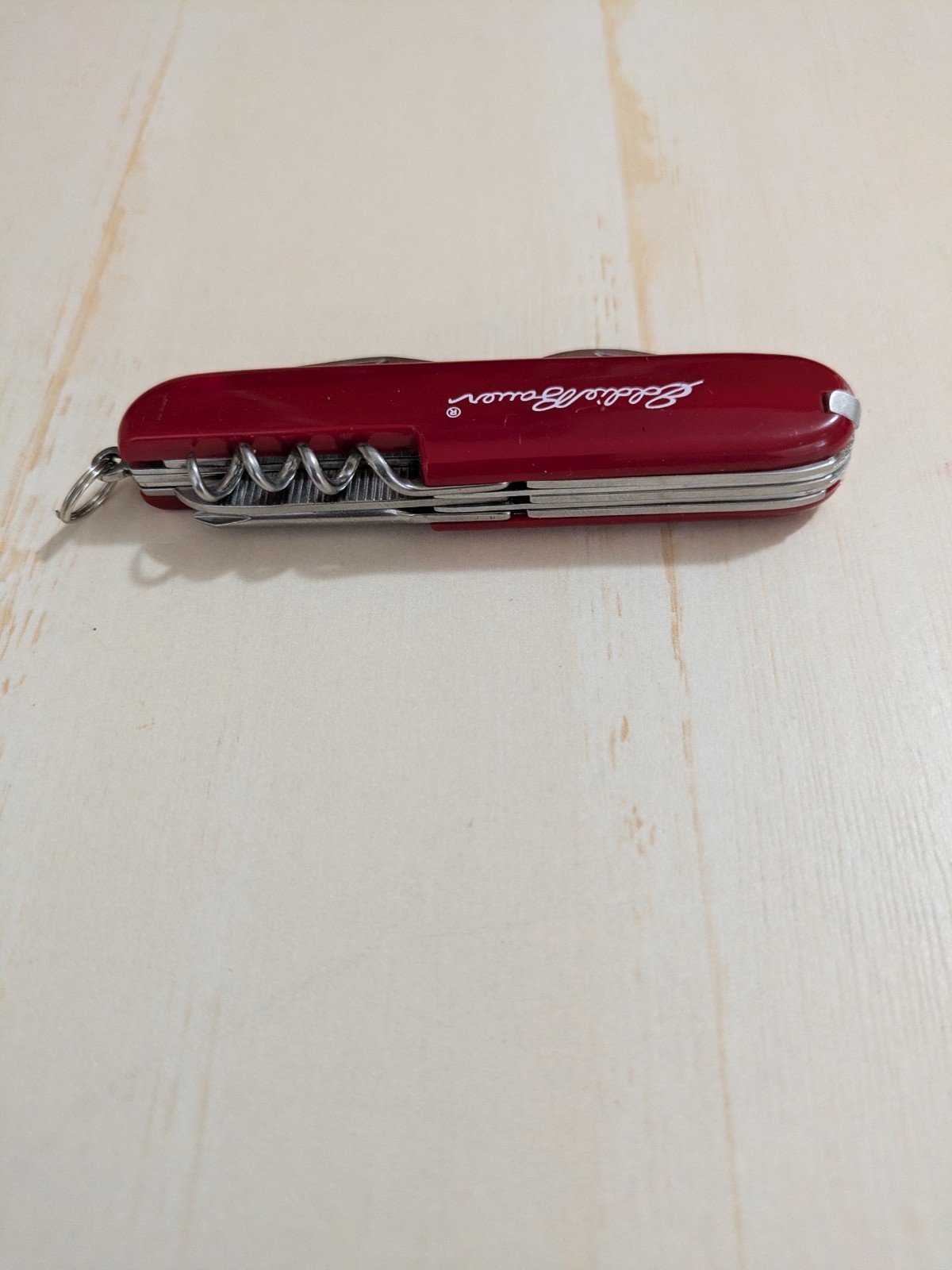 Swiss Army Knife Eddie Bauer Folding Pocket Knife. Multi Blades Tweezers Clean