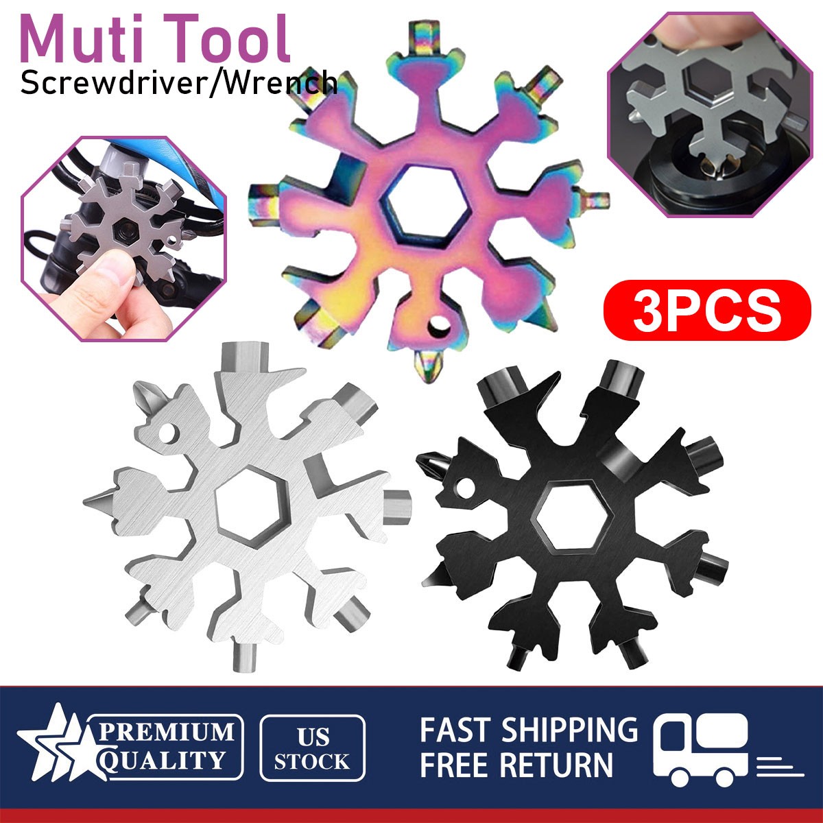 Birthday Gifts for Men Husband, Gadgets Gifts for Women, Multi-Tool Screwdriver