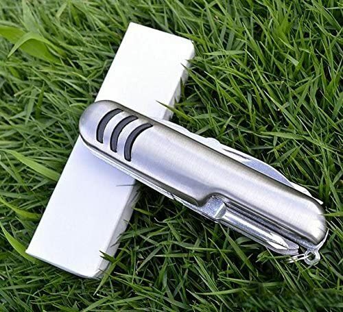 Multi Function Pocket Tools Chest Knife Stainless Steel with 11 features