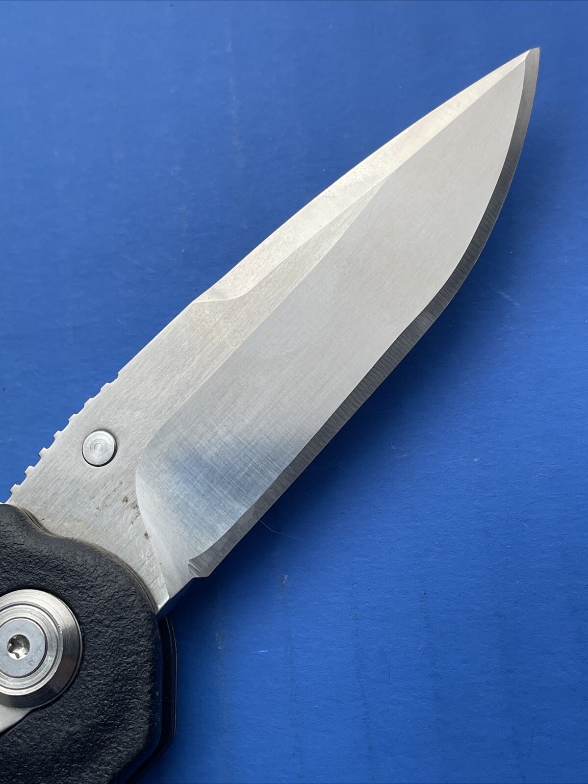 Rare! Leatherman K500X Knife-Multitool 154CM Folder Lockback Knife w/Carabiner