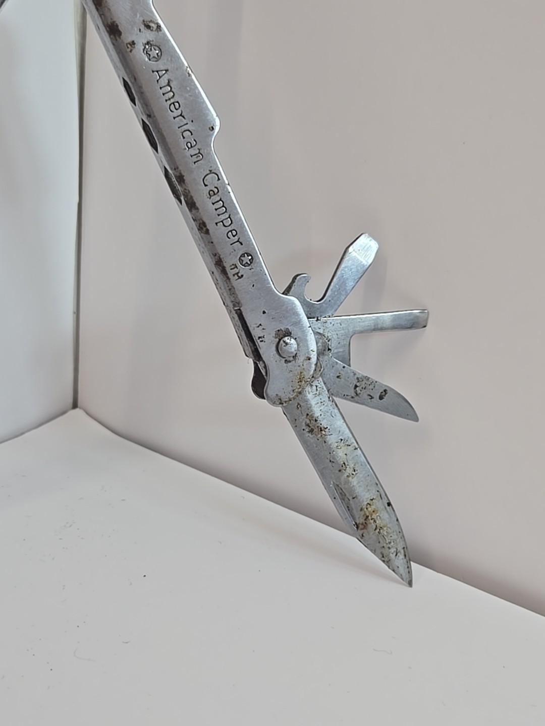 American Camper Stainless Steel Campers Multi Purpose Tool Kit w/ Case and Bits