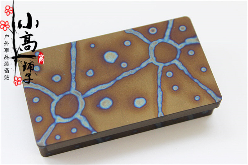 EDC Brass/Titanium Alloy Storage Box Portable Medicine Box Outdoor Sealed Box